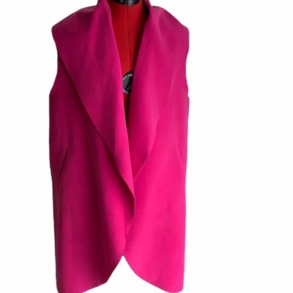 Sharon Young XS/S/M Sleeveless Wrap/Poncho - Picture 2 of 7